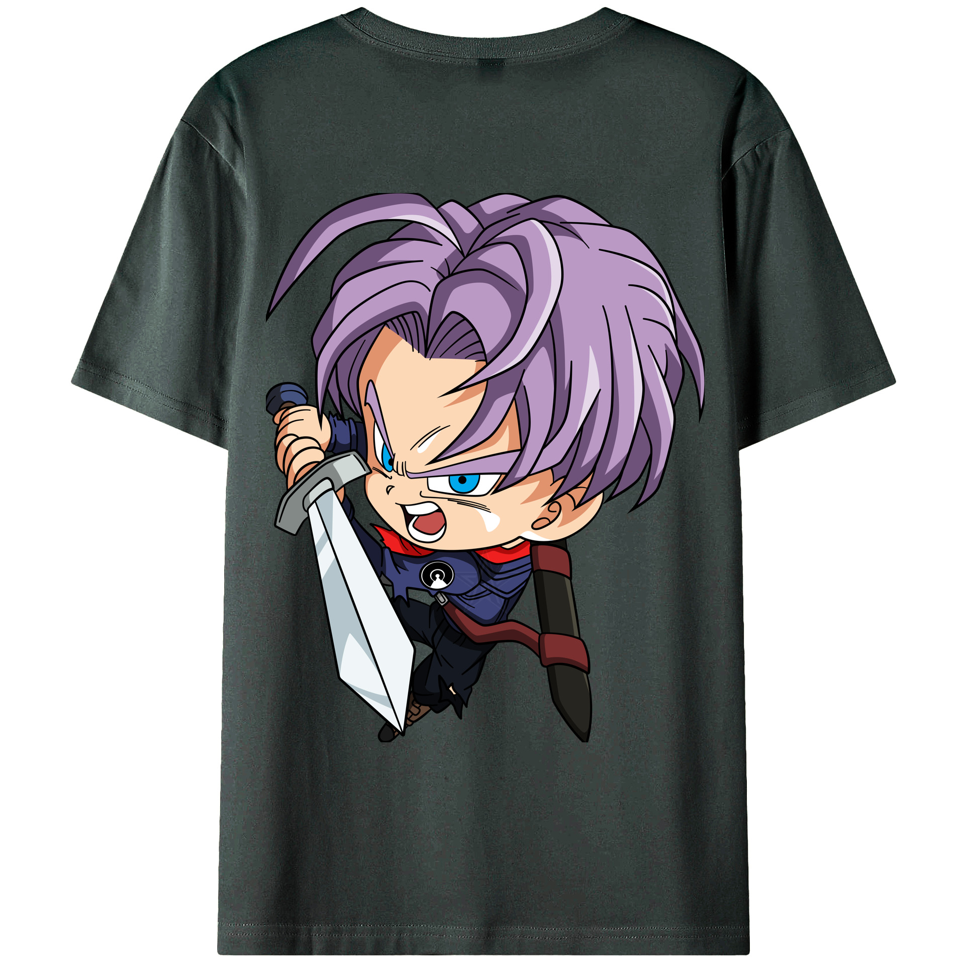 （画像用） ドラゴンボール DRAGON BALL 綿100％ メンズ半袖Tシャツ（バックプリント） 通気性